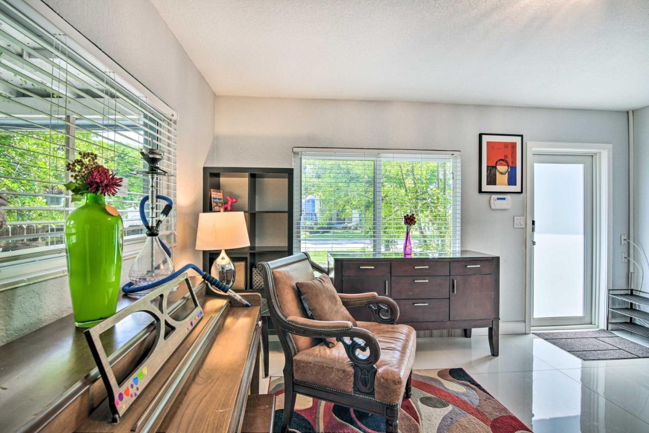 Shady And Eclectic Fort Lauderdale Dwelling With Yard! Esterno foto