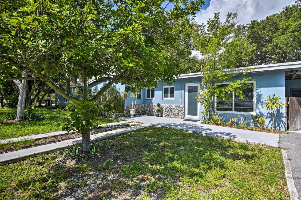 Shady And Eclectic Fort Lauderdale Dwelling With Yard! Esterno foto