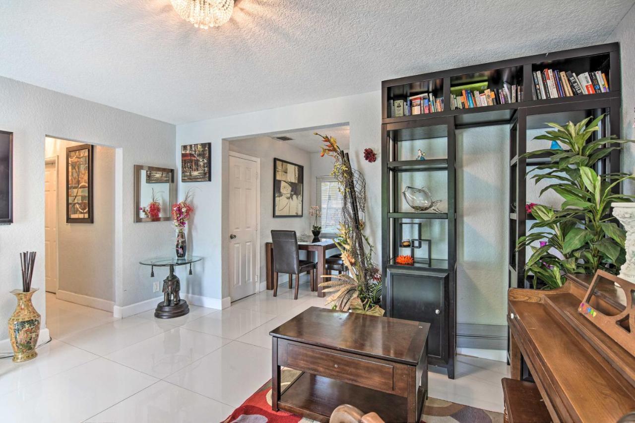 Shady And Eclectic Fort Lauderdale Dwelling With Yard! Esterno foto